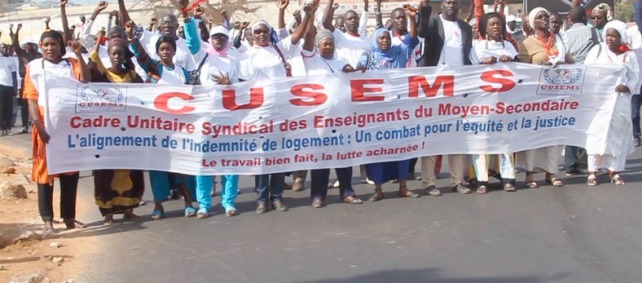 Non-respect des accords : Le CUSEMS bande les muscles