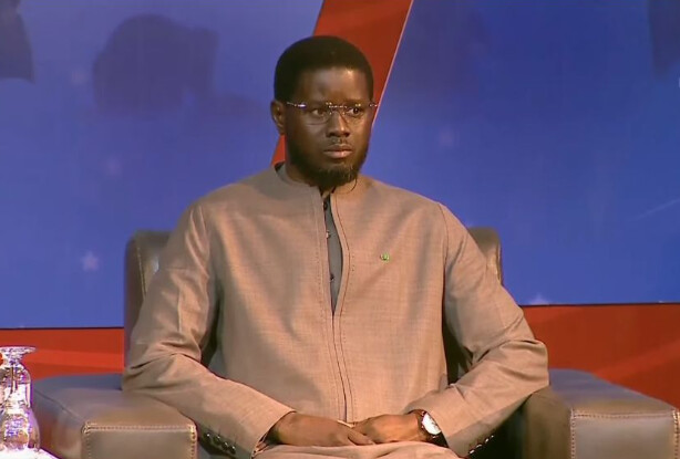 Bassirou Diomaye Faye à la cérémonie de remise du Grand Prix du chef de l’État pour l’enseignant