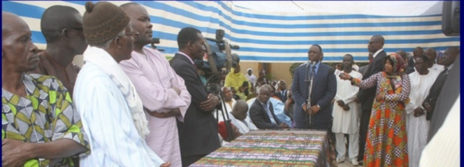 Le Président Macky Sall à la levée du corps du fils de Pape Abdoulaye Seck