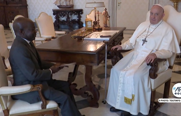 Le Pape François avait déjà béni les JOJ Dakar 2026... Le Pape François avait déjà béni les JOJ Dakar 2026...