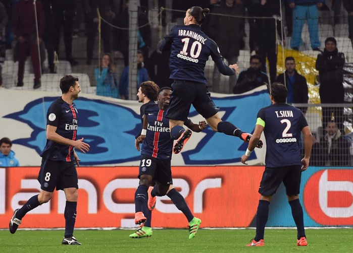 Le PSG s'impose à Marseille