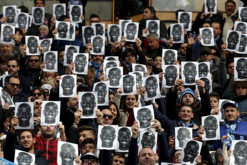 Les supporters de Naples l'avaient promis, Ils étaient tous Koulibaly