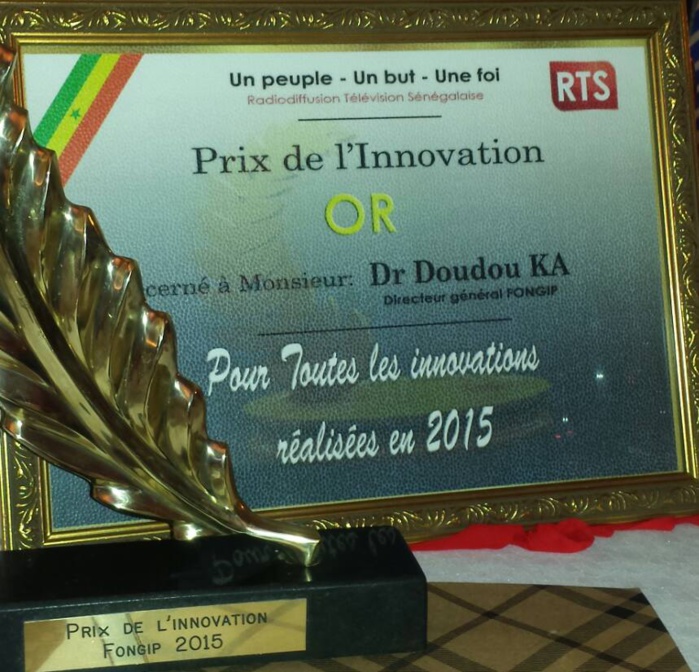 Prix de l’innovation 2015 : Le fongip, premier lauréat en or.