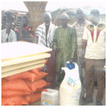 NCENDIE  A FASS THIEKENE Le jeune cadre républicain, Alioune Badara LY, à la rescousse des victimes