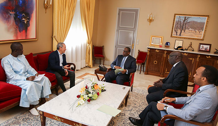 LOGEMENT : Un promoteur immobilier égyptien présente à Macky Sall ses projets au Sénégal