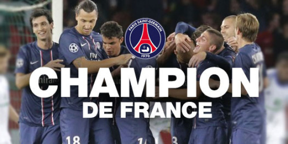 Le PSG sacré champion de France après sa victoire à Troyes (0-9)