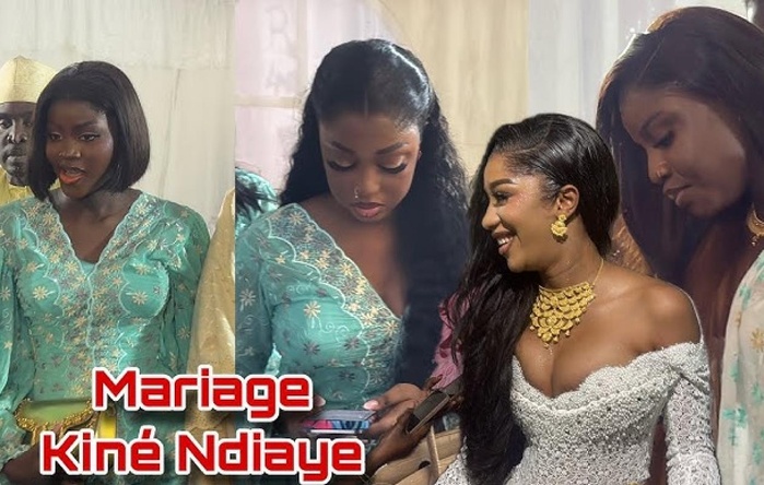 Mariage de Kiné Ndiaye Rose : une union célébrée en toute élégance Mariage de Kiné Ndiaye Rose : une union célébrée en toute élégance