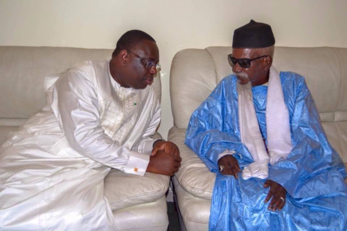  Le Président Macky à Tanine pour rencontrer le Khalife des Mourides