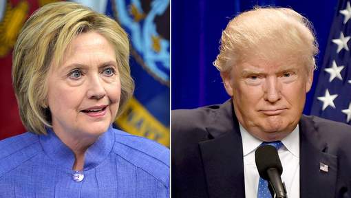 L'écart se réduit entre Trump et Clinton