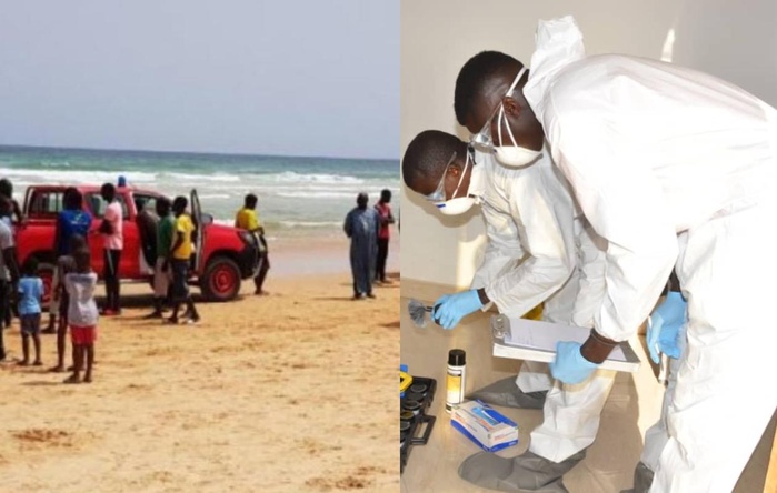 Gadaye : une paire de jambes humaines découverte sur la plage, le reste du corps introuvable Gadaye : une paire de jambes humaines découverte sur la plage, le reste du corps introuvable