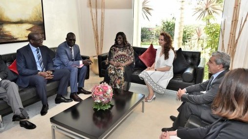 Commission mixte : Revue des partenariats entre les fondations des premières dames marocaine et sénégalaise