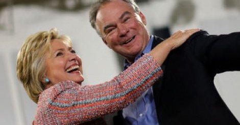 Hillary Clinton choisit Tim Kaine comme colistier