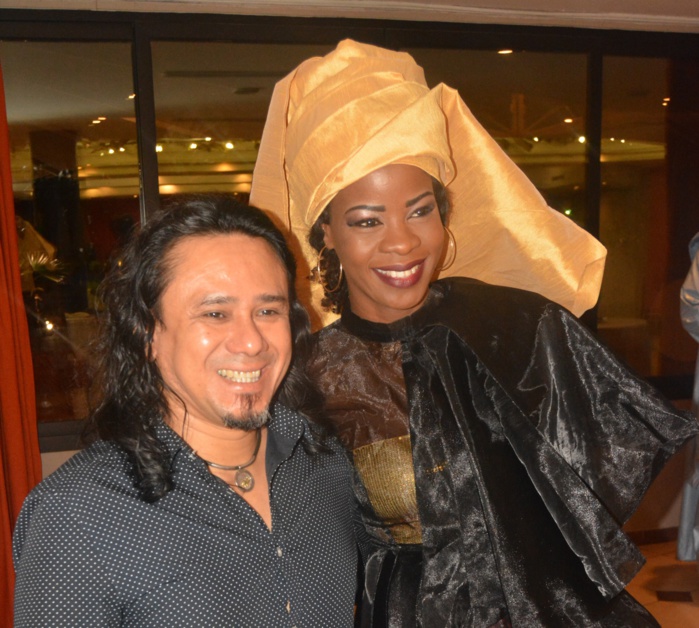 Alphie Ba se montre enfin avec son mari Alphie Ba se montre enfin avec son mari