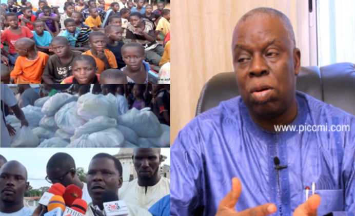 TABASKI 2016 - Demba Diop Sy habille plus de 1200 Talibés issus de 64 daaras de Tivaouane et ses environs (VIDEO ET PHOTOS)