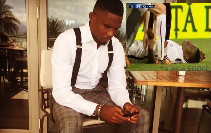 Eto'o suspendu par son club