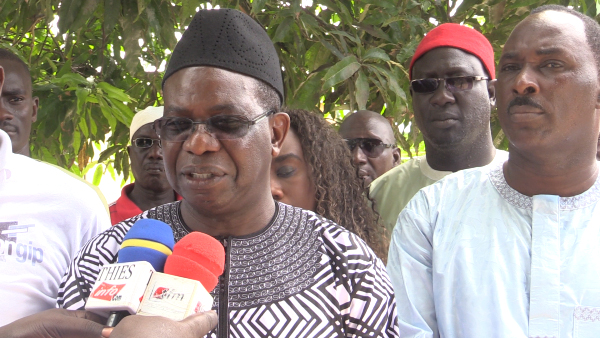 Mamadou Faye DG du Petrosen invite le Fongip à Guéréo (Mbour)
