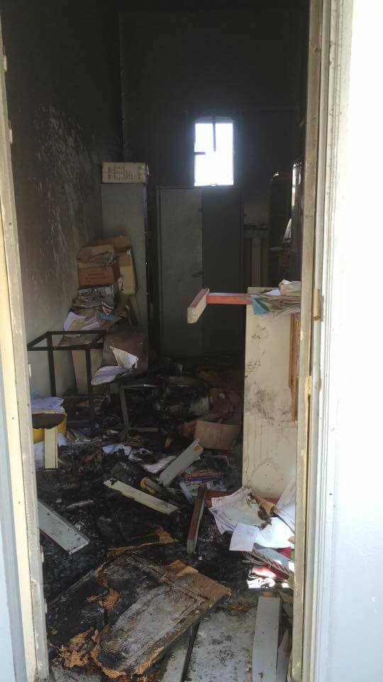 Les images de l'incendie de l’école Cheikou Touré à Guet Ndar