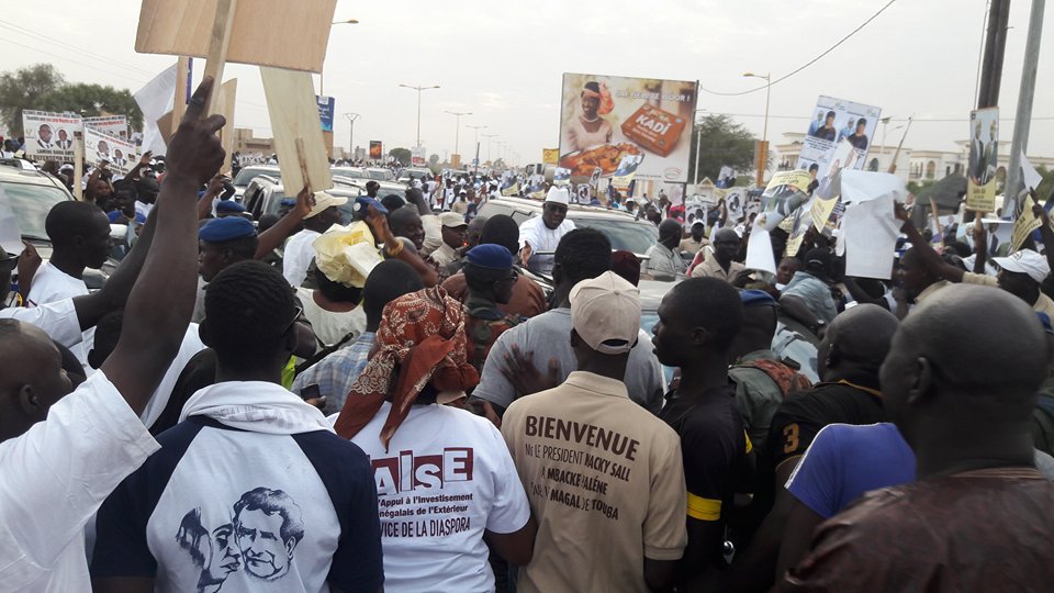 VISITE DU PRÉSIDENT MACKY À TOUBA – Le responsable de l’APR Mbacké GALLO BA , noie ses détracteurs !