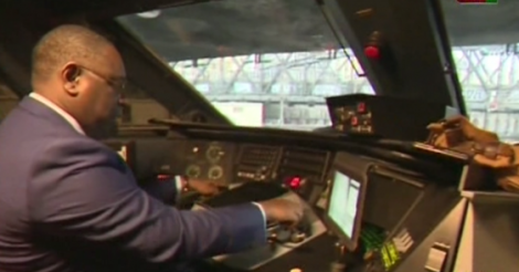 Visite de Macky Sall à Paris, L'accueil à l'usine d'Alstom