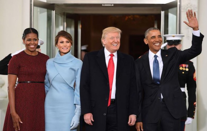 Donald Trump est arrivé à la Maison Blanche