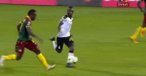 Can 2017 - Cameroun vs Ghana: But de Bassogog (2-0)