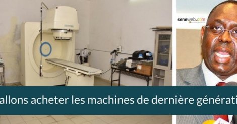 Appareil de radiothérapie : Macky Sall s’agace