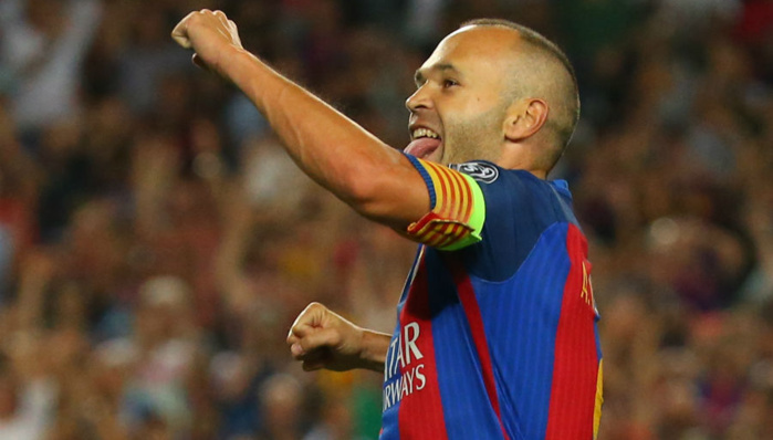 Iniesta en remet une couche sur Paris