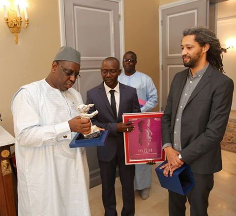 Alain GOMIS reçu par le Président Macky SALL