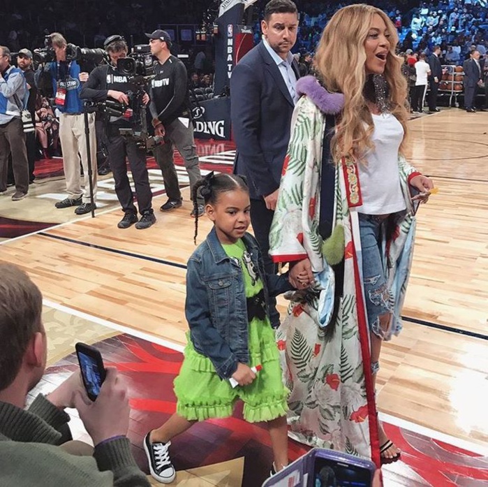 Le mignon clin d'oeil de la robe de Blue Ivy, la fille de Beyoncé