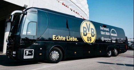 C1 : Explosion près du bus de Dortmund, le match reporté