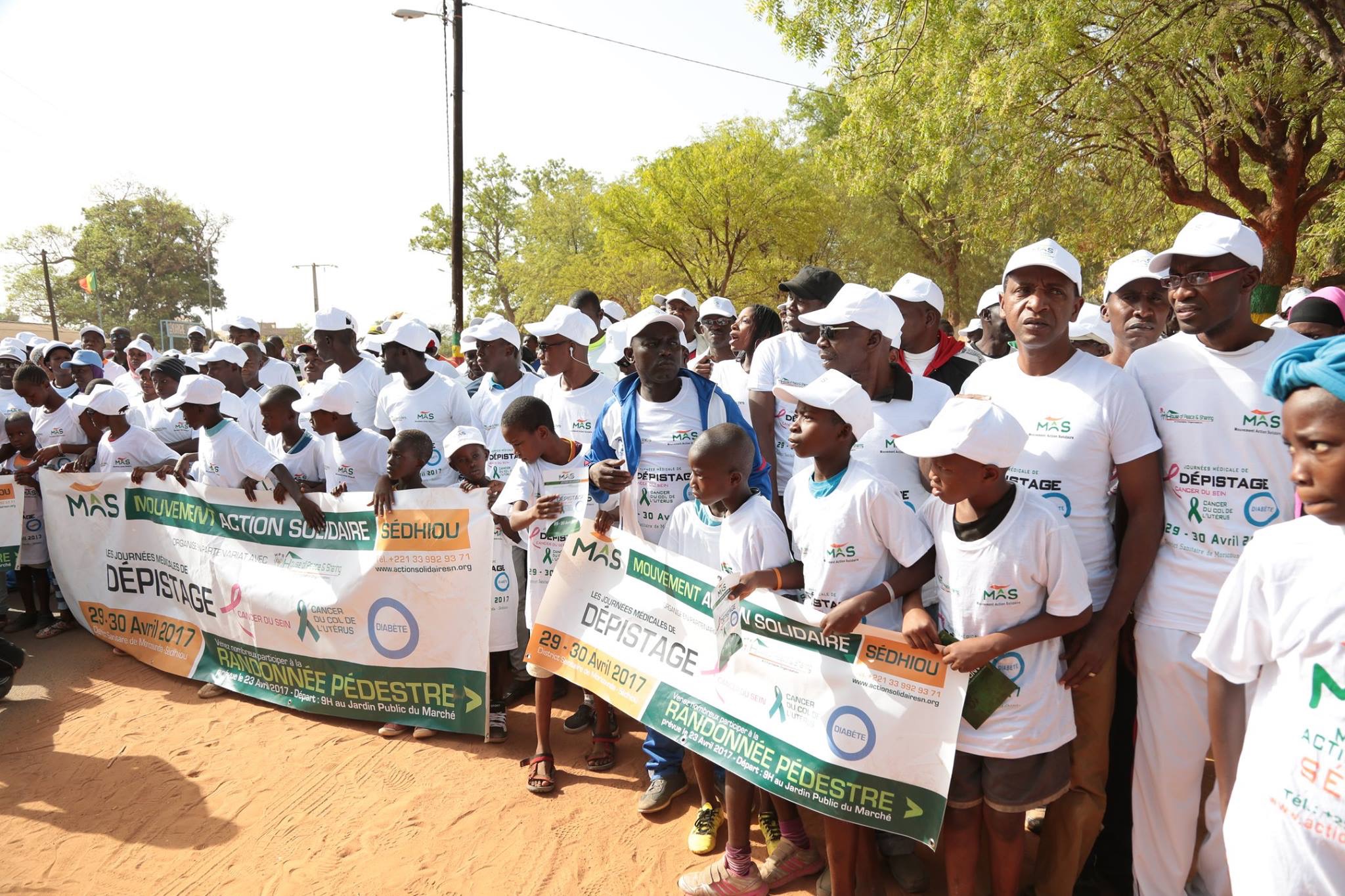 RANDONNÉE PEDESTRE DE SEDHIOU dimanche 23 avril 2017