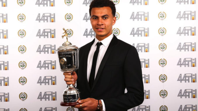 Dele Alli encore élu meilleur espoir de Premier League Comme la saison passée, Dele Alli a été élu meilleur espoir de la Premier League.