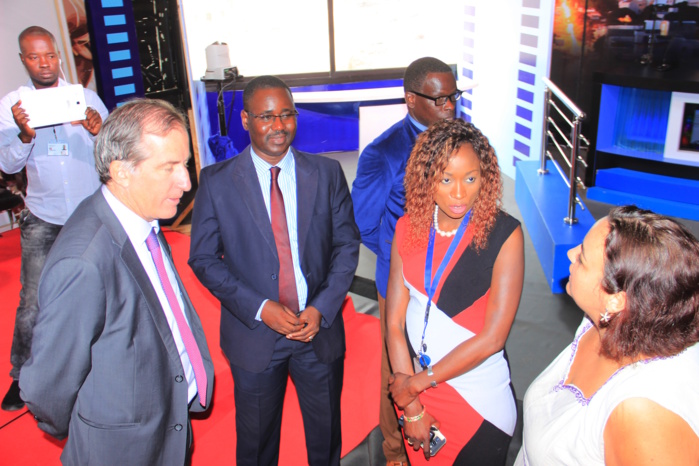 D Media : L’ambassadeur de France se rend chez Bougane (Photos)