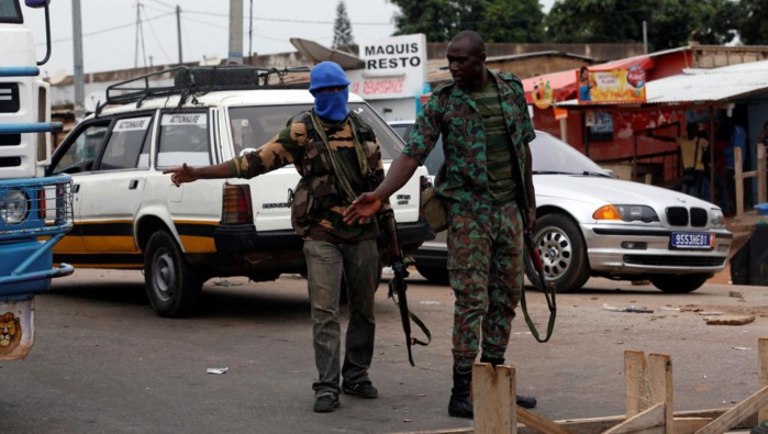 CÔTE D'IVOIRE : la mutinerie s'étend à de nouvelles villes