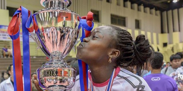 FATOU DIOUCK, CHAMPIONNE D’ASIE ET MEILLEURE JOUEUSE DE LA LIGUE DES CHAMPIONS