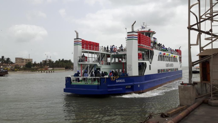Un nouveau ferry entre le sud de la Gambie et le nord du Sénégal
