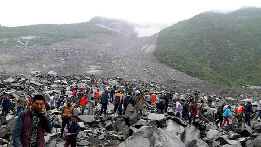 Chine: 141 disparus dans un glissement de terrain