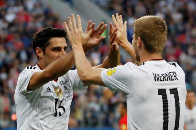 Julian Draxler désigné Ballon d'or de la Coupe des Confédérations