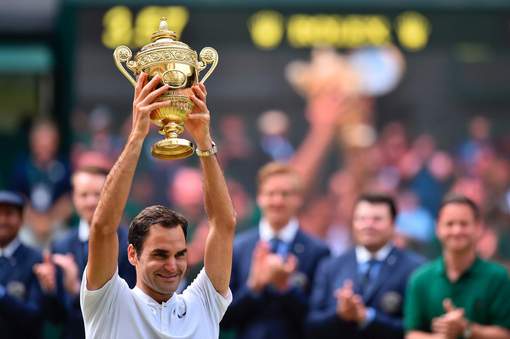 Tennis : Roger Federer remporte son huitième tournoi de Wimbledon