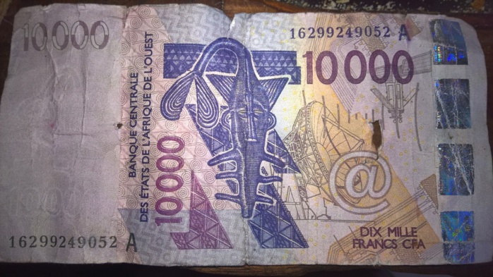 Alerte : De faux billets de 10 000 frs en circulation dans Dakar