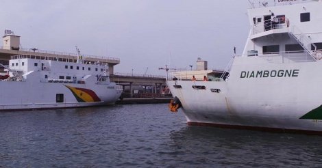 Le navire «Diambogne» endommagé, l’État réclame 2,7 milliards