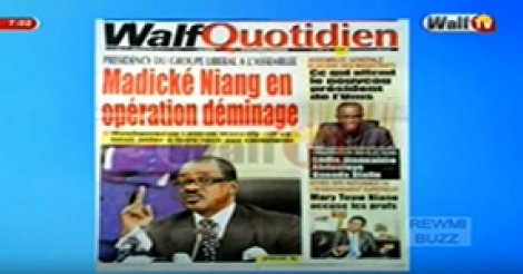 Revue de Presse WalfTv du Samedi 19 Août 2017 en images