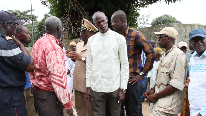 INONDATIONS A ZIGUINCHOR : Le ministre délégué Pape Gorgui Ndong annonce des mesures transitoires pour soulager les populations