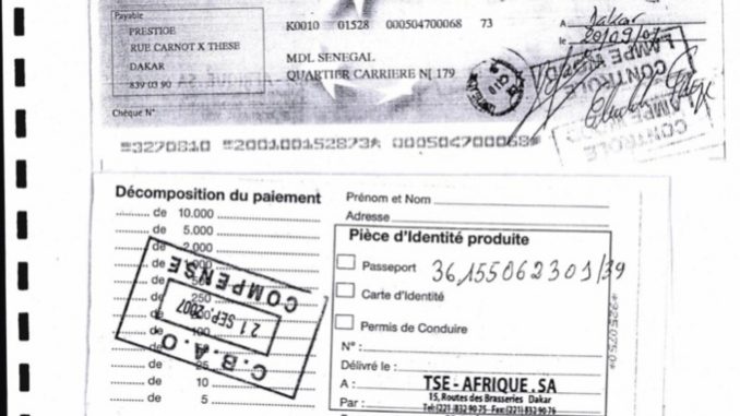 La CREI sur la piste d’une supposée rétro-commission de 12 milliards versée à Cheikh Amar (Documents)