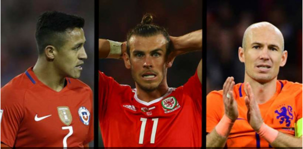 Les 10 stars qui ne verront pas la Coupe du Monde 2018