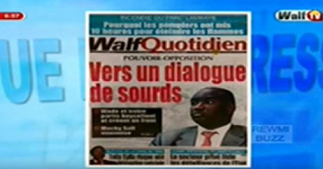Revue de Presse WalfTv du Mardi 21 Novembre 2017