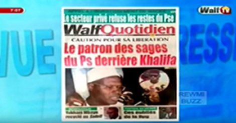 Revue de Presse WalfTv du Jeudi 07 Decembre 2017