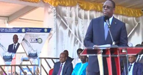 Macky Sall : «Kms3 permettra à plus de 85 000 ménages d’accéder à l’eau potable»