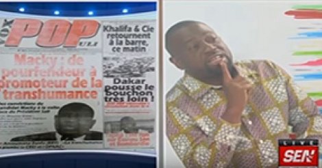 Revue de Presse SenTv du 03 Janvier 2018 avec Fabrice Nguéma