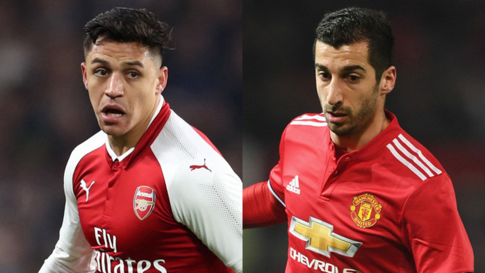 Alexis Sanchez à Manchester United, Henrik Mkhitaryan à Arsenal